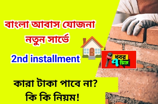 বাতিল হচ্ছে প্রচুর আবাসের ঘর! পাবেন না দ্বিতীয় কিস্তি 60000 টাকা!,