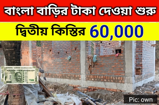 bangla bari 2nd installment released আবাস যোজনা