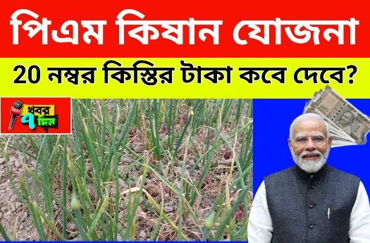 Pmkisan 20 installment date